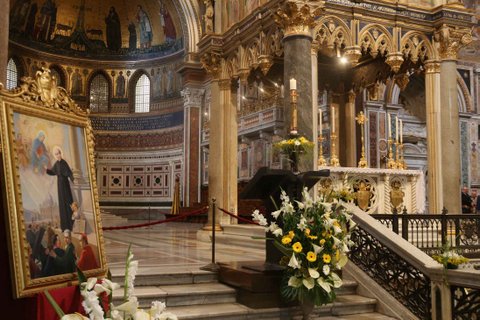 Celebrazione del bicentenario dellordinazione presbiterale di San Vincenzo Pallotti nella basilica di S. Giovanni in Laterano 1