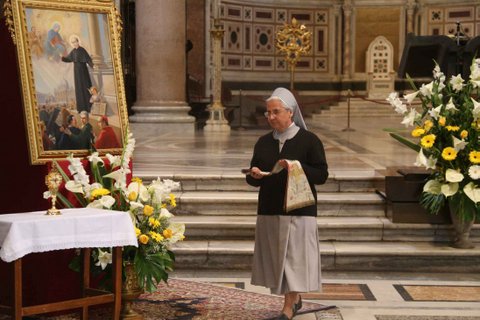 Celebrazione del bicentenario dellordinazione presbiterale di San Vincenzo Pallotti nella basilica di S. Giovanni in Laterano 3