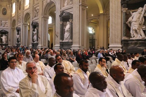 Celebrazione del bicentenario dellordinazione presbiterale di San Vincenzo Pallotti nella basilica di S. Giovanni in Laterano 49