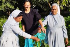 Bangalore-sisters-and-hostel-girls-planting-trees-in-the-premises-1