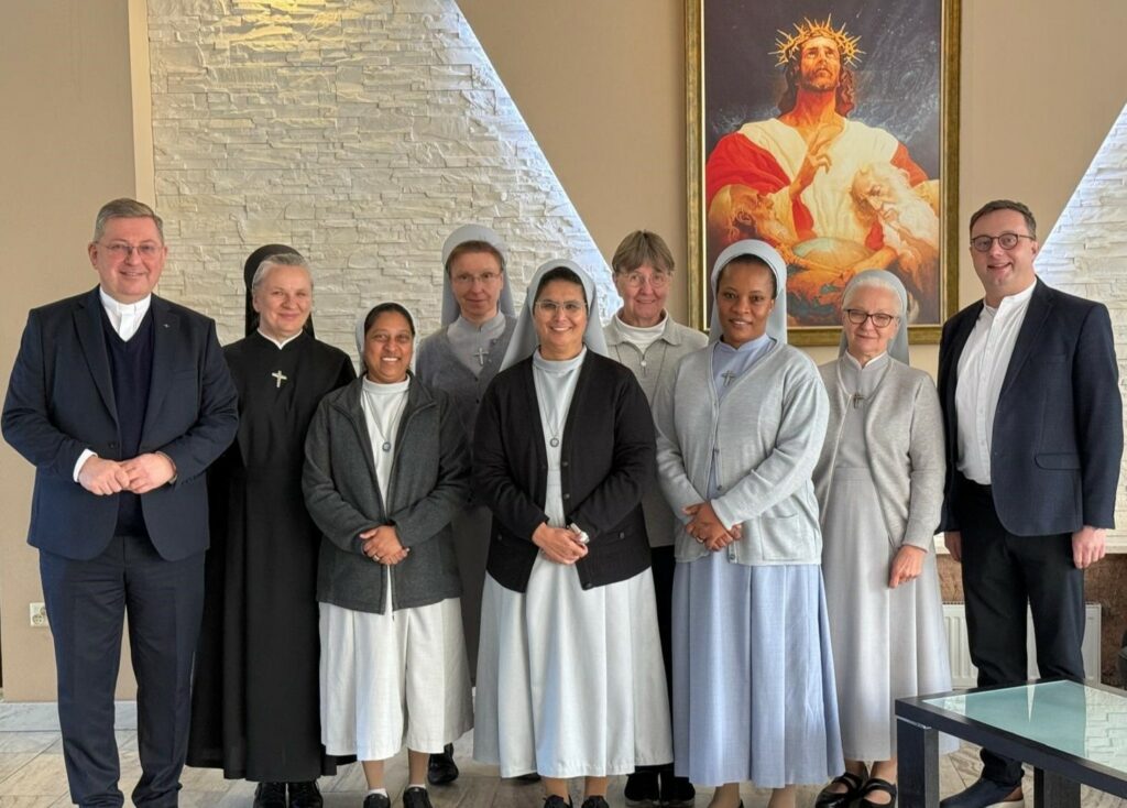 meeting with Pallottine Fathers in Warsaw